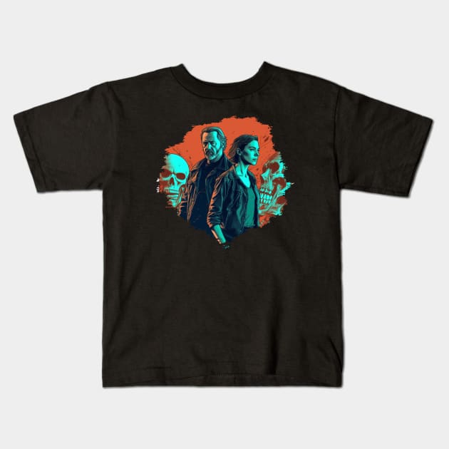 The Walking Dead City Kids T-Shirt by Pixy Official